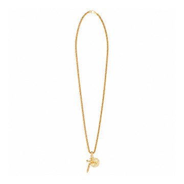 MAN NECKLACE GUESS JUMN05075JWYG (60CM )