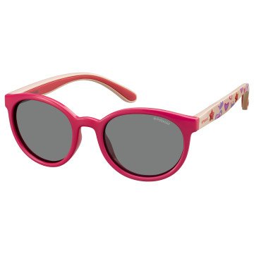 CHILDISH SUNGLASSES POLAROID  PLD8014SMBTAI (Lens/Bridge/Temple) 46/18/127 mm)