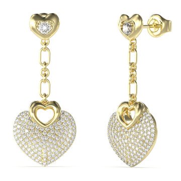 WOMEN EARRINGS GUESS JUBE05210JWYG (4CM )