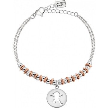 WOMEN BRACELET LA PETITE STORY LPS05AQL04 (17+3CM )