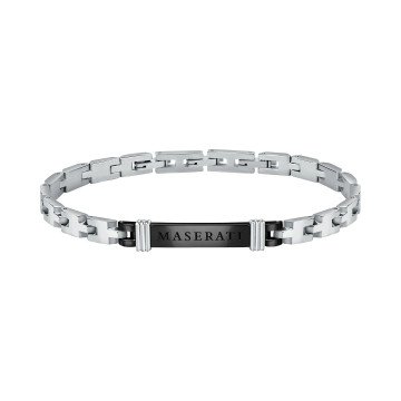 MAN BRACELET MASERATI JM420ATK02 (22CM ) MAN BRACELET MASERATI JM420ATK02 (22CM )