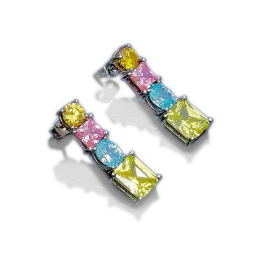 WOMEN EARRINGS CHIARA FERRAGNI J19AVS03 (3CM )