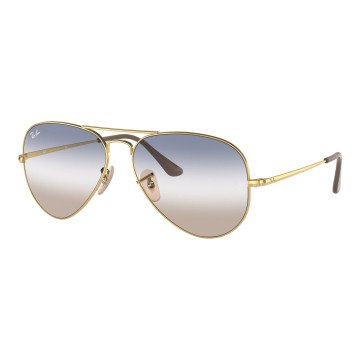 UNISEX SUNGLASSES RAY BAN  RB3689001GD62 (Lens/Bridge/Temple) 55/14/140 mm)