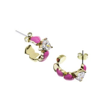 WOMEN EARRINGS CHIARA FERRAGNI J19AWD05 (2CM )