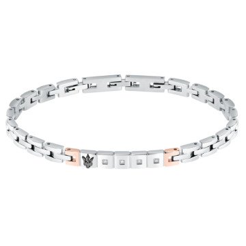 MAN BRACELET MASERATI JM423ATY19 (21,5CM ) MAN BRACELET MASERATI JM423ATY19 (21,5CM )
