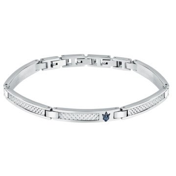 MAN BRACELET MASERATI JM423AVD21 (21,5CM ) MAN BRACELET MASERATI JM423AVD21 (21,5CM )