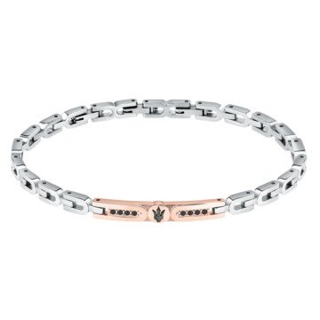 MAN BRACELET MASERATI JM423AVD26 (21,5CM ) MAN BRACELET MASERATI JM423AVD26 (21,5CM )