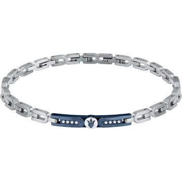 MAN BRACELET MASERATI JM423AVD27 (21,5CM ) MAN BRACELET MASERATI JM423AVD27 (21,5CM )