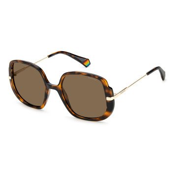 WOMEN SUNGLASSES POLAROID  PLD6181S086 (Lens/Bridge/Temple) 53/20/140 mm)