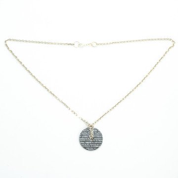 WOMAN PENDANT DEMARIA DMHRC001-NEGR (45CM ) WOMAN PENDANT DEMARIA DMHRC001-NEGR (45CM )