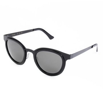UNISEX SUNGLASSES LGR  FELI-BLACK01 (Lens/Bridge/Temple) 47/24/145 mm)