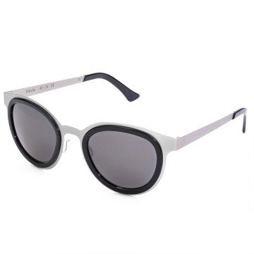 UNISEX SUNGLASSES LGR  FELI-SILVER01 (Lens/Bridge/Temple) 47/24/145 mm)