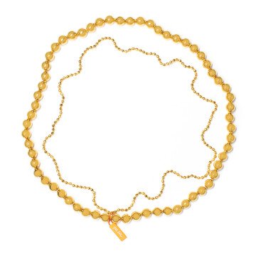 WOMAN NECKLACE FOLLI FOLLIE 4N9A112YY (42CM ) WOMAN NECKLACE FOLLI FOLLIE 4N9A112YY (42CM )