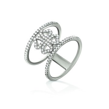 WOMAN RING FOLLI FOLLIE 3R15S089C-54 (54 )