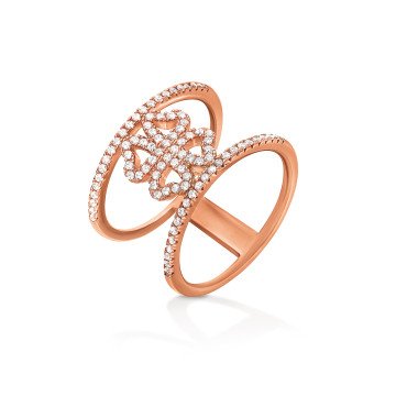 WOMAN RING FOLLI FOLLIE 3R15S089RC-54 (54 )