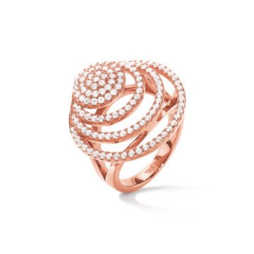 WOMAN RING FOLLI FOLLIE 3R17S034RC-54 (54 ) WOMAN RING FOLLI FOLLIE 3R17S034RC-54 (54 )