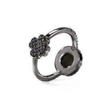 WOMAN RING FOLLI FOLLIE 3R18S042KKK52 (52 )