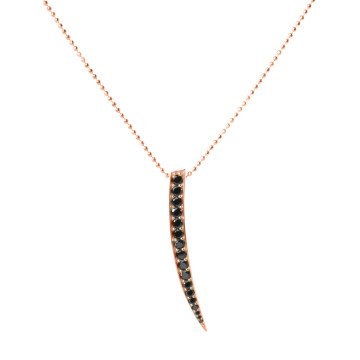WOMAN NECKLACE SIF JAKOBS P1012-BK-RGCD (27CM ) WOMAN NECKLACE SIF JAKOBS P1012-BK-RGCD (27CM )