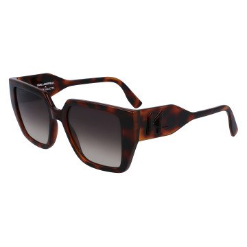 WOMEN SUNGLASSES KARL LAGERFELD  KL6098S-240 (Lens/Bridge/Temple) 52/19/140 mm)