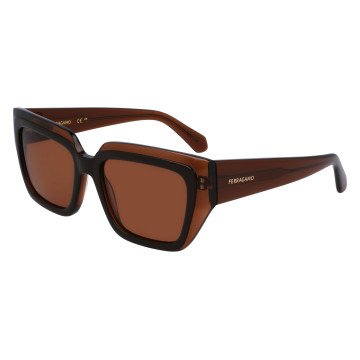 WOMEN SUNGLASSES FERRAGAMO  SF2002S-233 (Lens/Bridge/Temple) 55/18/140 mm)