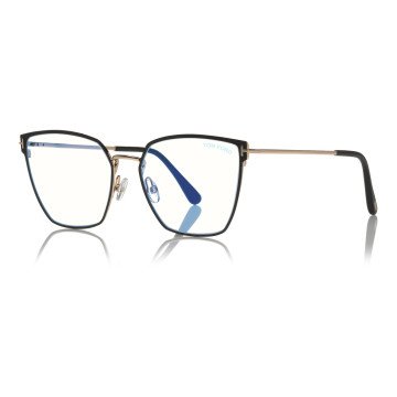 UNISEX EYEGLASSES TOM FORD  FT5574-001 (Lens/Bridge/Temple) 53/17/145 mm)