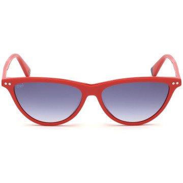 WOMAN SUNGLASSES WEB EYEWEAR  WE0264-66W (Lens/Bridge/Temple) 55/15/145 mm)