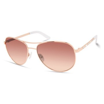 WOMEN SUNGLASSES GUESS  GF0408-6128F (Lens/Bridge/Temple) 61/18/135 mm)