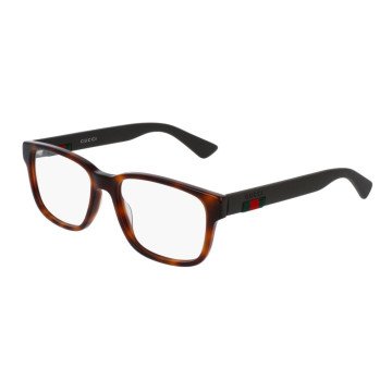MAN EYEGLASSES GUCCI  GG0011O-006 (Lens/Bridge/Temple) 55/17/145 mm)