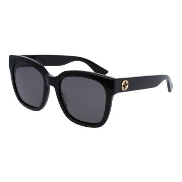 WOMEN SUNGLASSES GUCCI  GG0034SN-001 (Lens/Bridge/Temple) 54/20/140 mm)