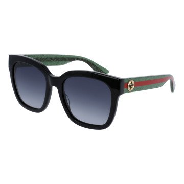 WOMEN SUNGLASSES GUCCI  GG0034SN-002 (Lens/Bridge/Temple) 54/20/140 mm)