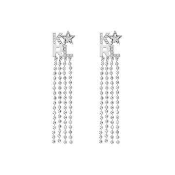 WOMAN EARRINGS KARL LAGERFELD 5483579 (8CM ) WOMAN EARRINGS KARL LAGERFELD 5483579 (8CM )